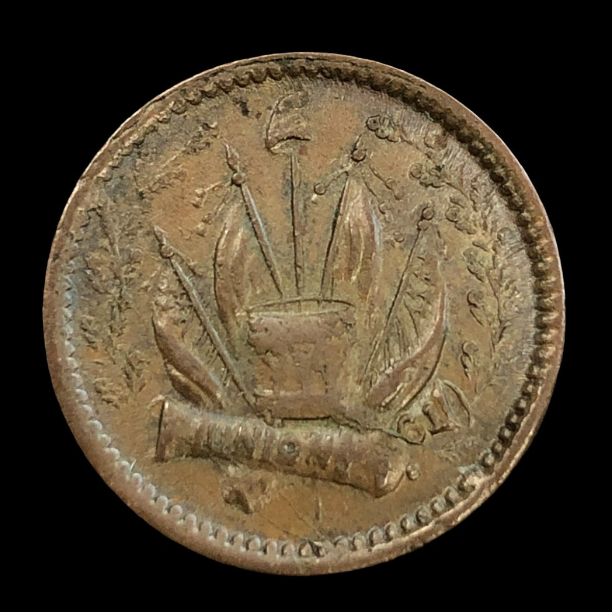 1861 Civil War Token “Army & Navy”