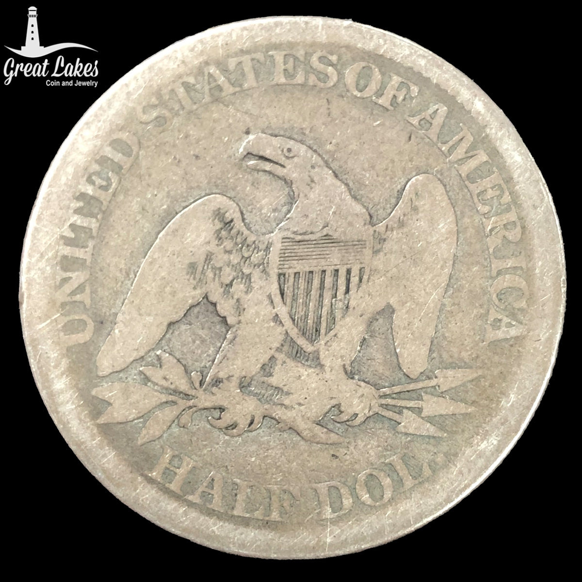1861 Seated Liberty Half Dollar (G)