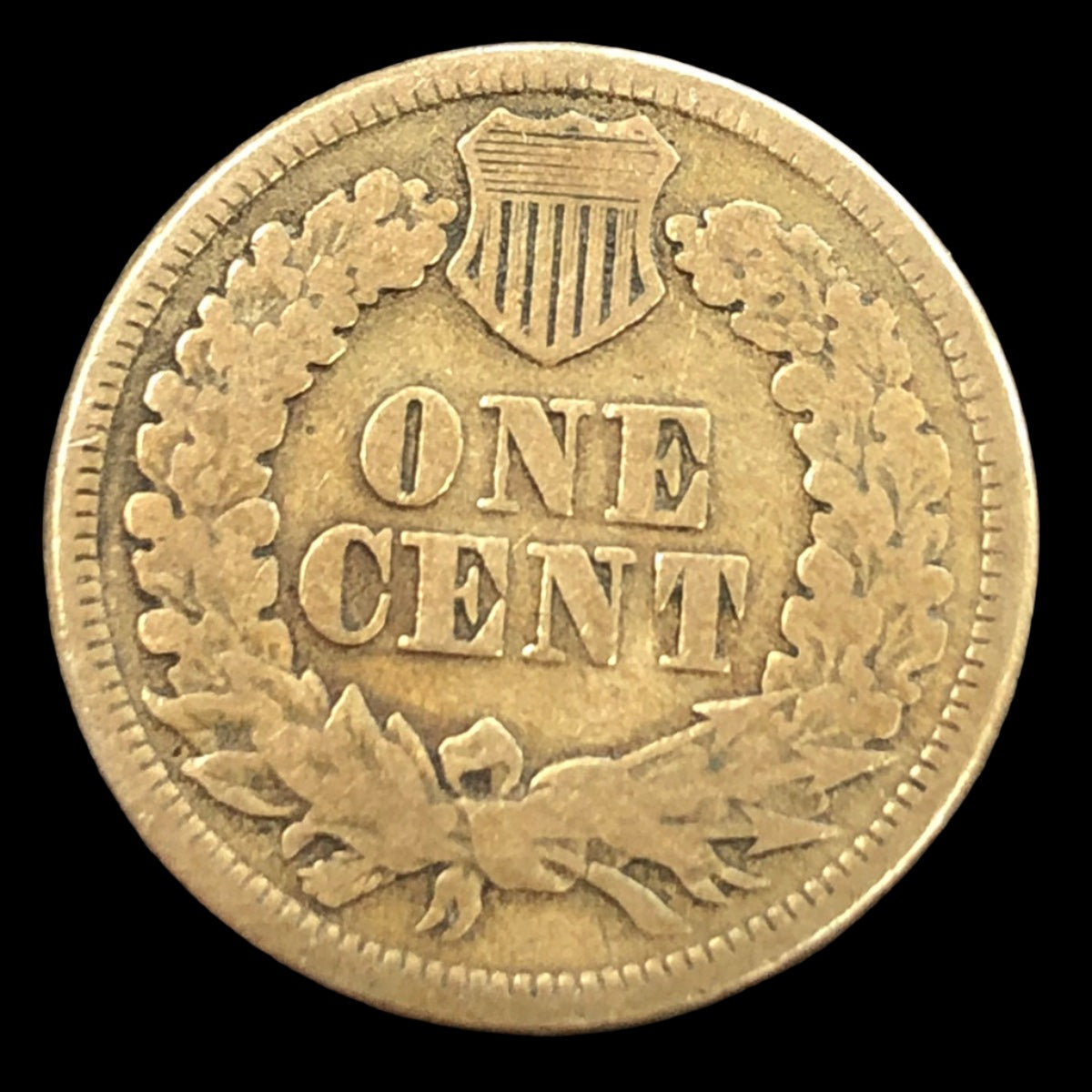 1862 Copper Nickel Indian Head Cent (VG)