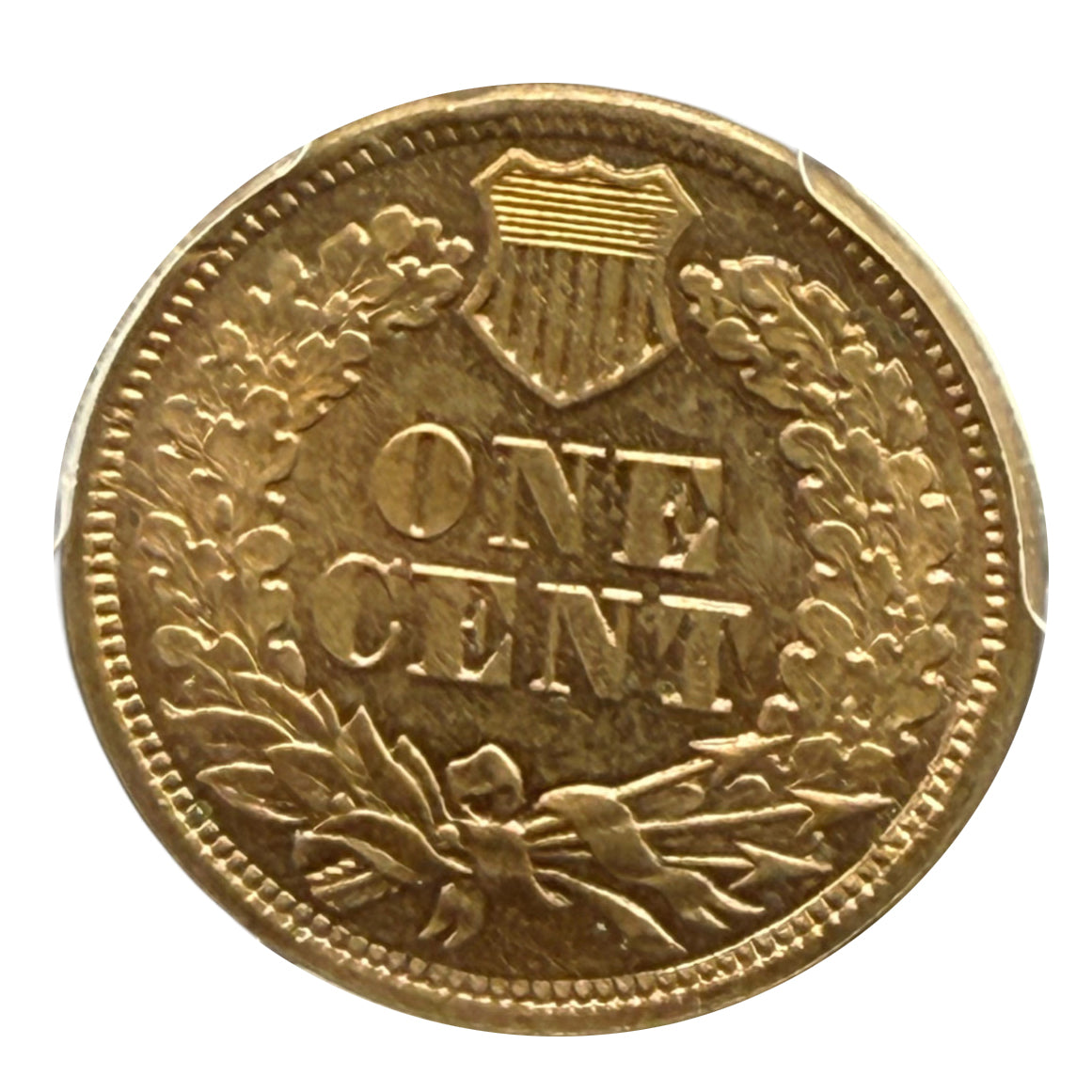 1862 Indian Head Cent PCGS MS63