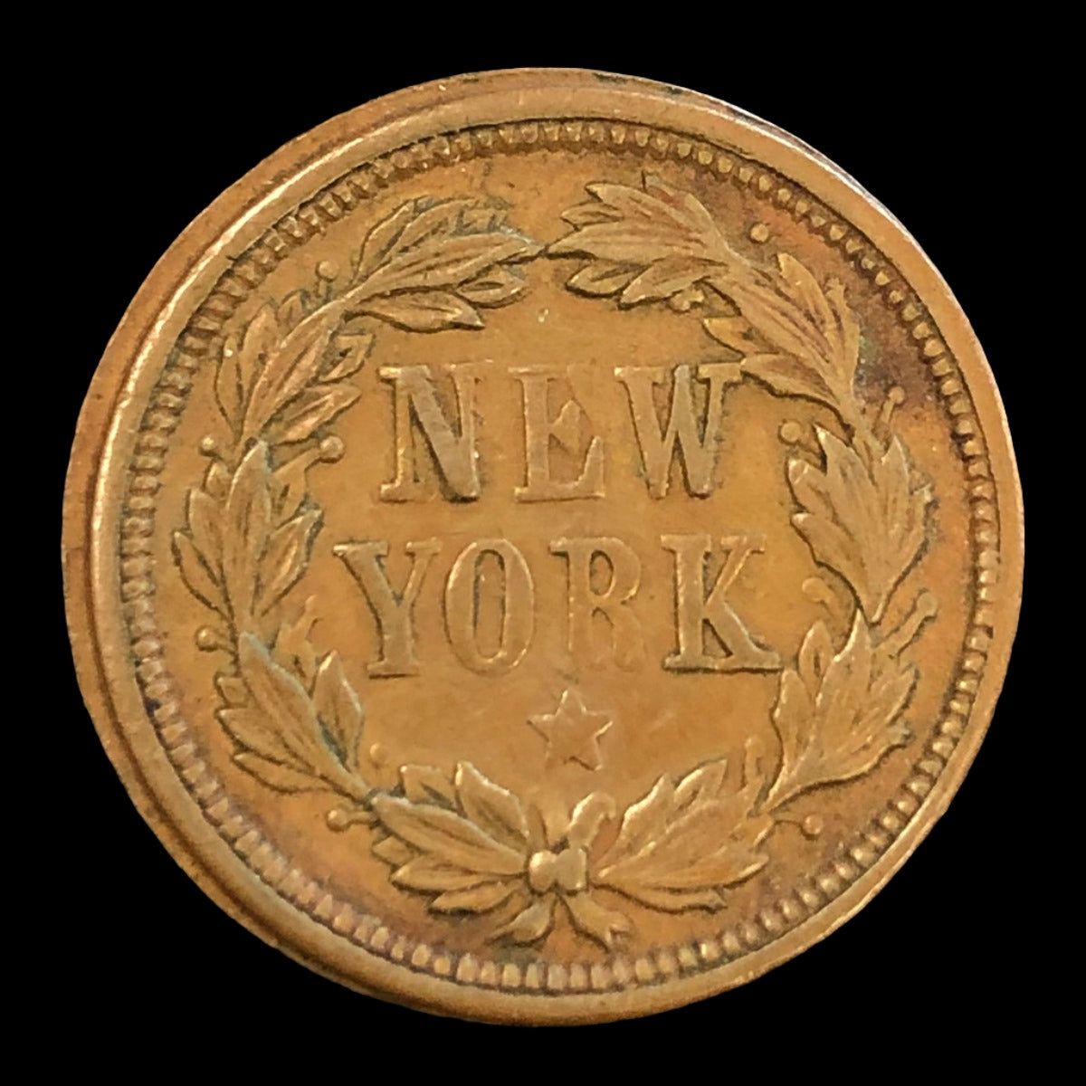 1863 Civil War Token - George Washington / New York