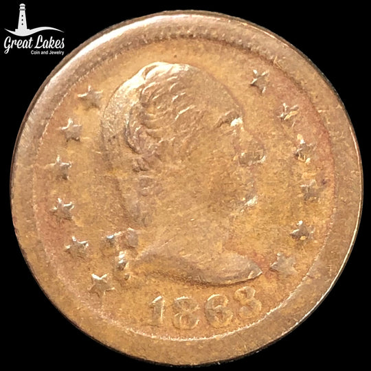 1863 Civil War Token “Washington / Wilson’s 1 Medal”