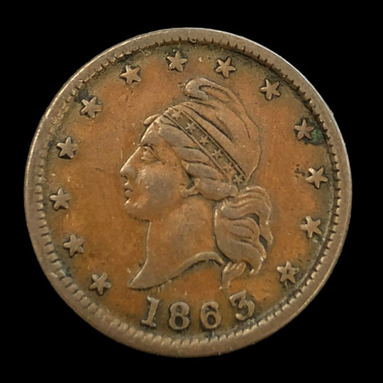 1863 Civil War Token “Army & Navy”
