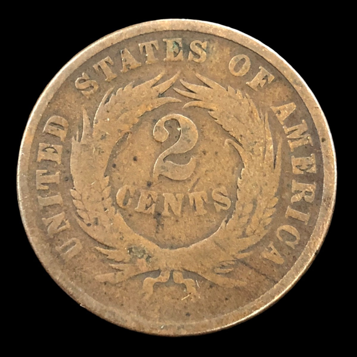 1865 Two Cent Piece (G)