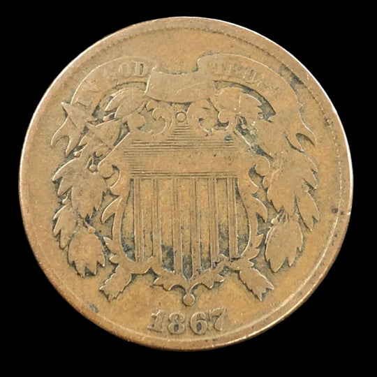 1867 Two Cent Piece (VG)