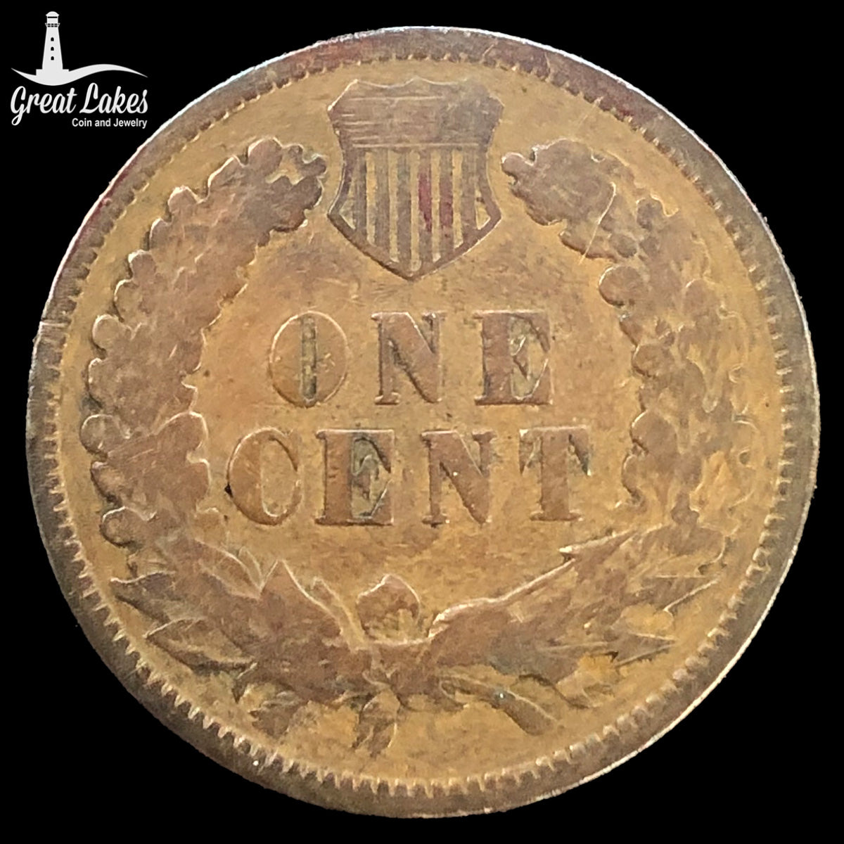 1874 Indian Head Cent (VG)