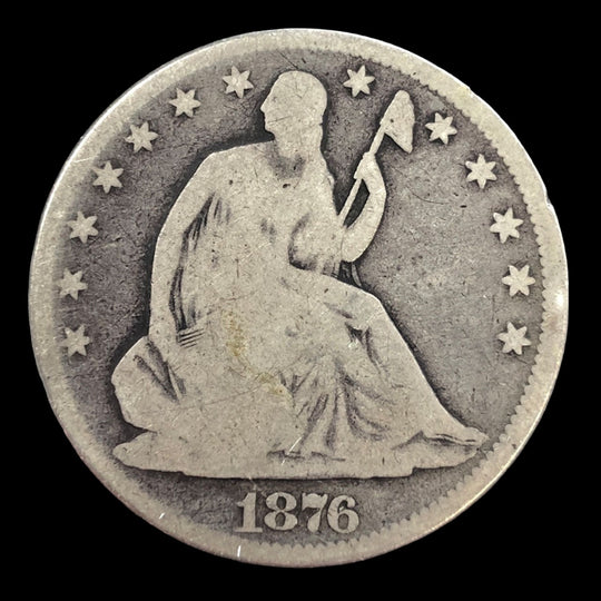 1876 Seated Liberty Half Dollar (G)