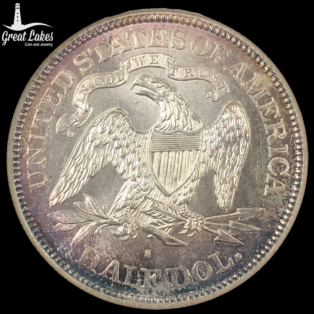 1877-S Seated Liberty Half Dollar ANACS MS62