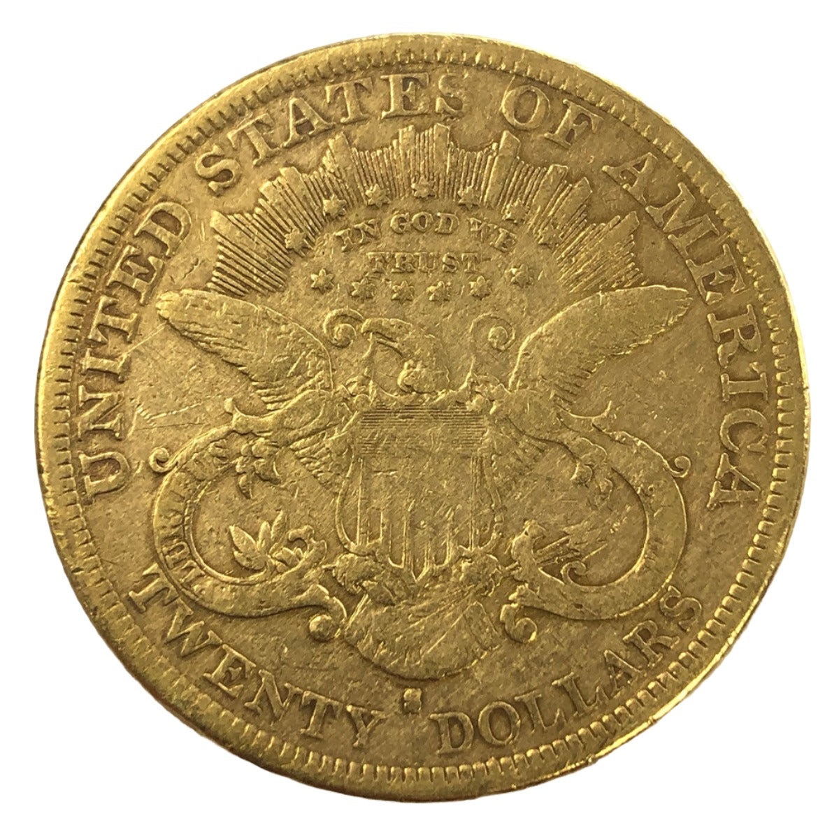 1877-S $20 Liberty Gold Double Eagle (Low Premium)