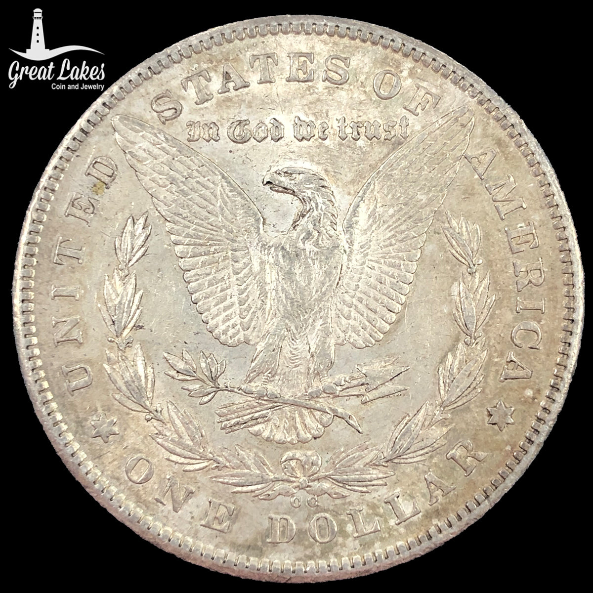 1878-CC Morgan Silver Dollar (AU)