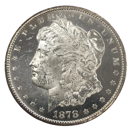 1878-CC Morgan Silver Dollar (BU)