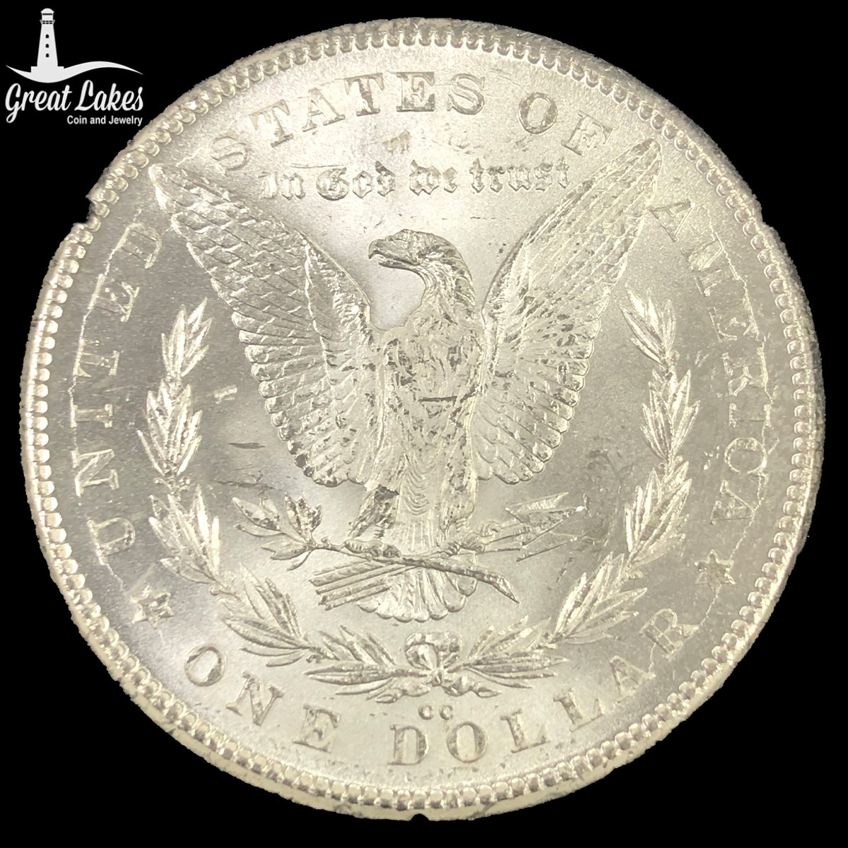 1878-CC Morgan Silver Dollar GSA (With Box &amp; CoA)