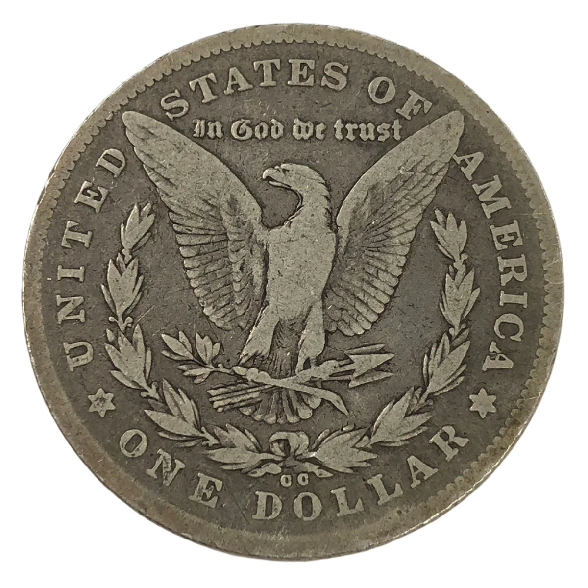 1878-CC Morgan Silver Dollar (F Details)