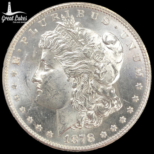 1878-S Morgan Silver Dollar (BU)