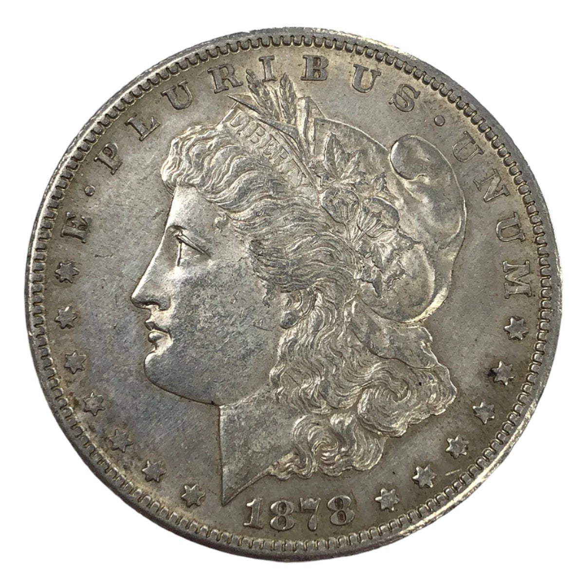 1878-S Morgan Silver Dollar (AU Details)