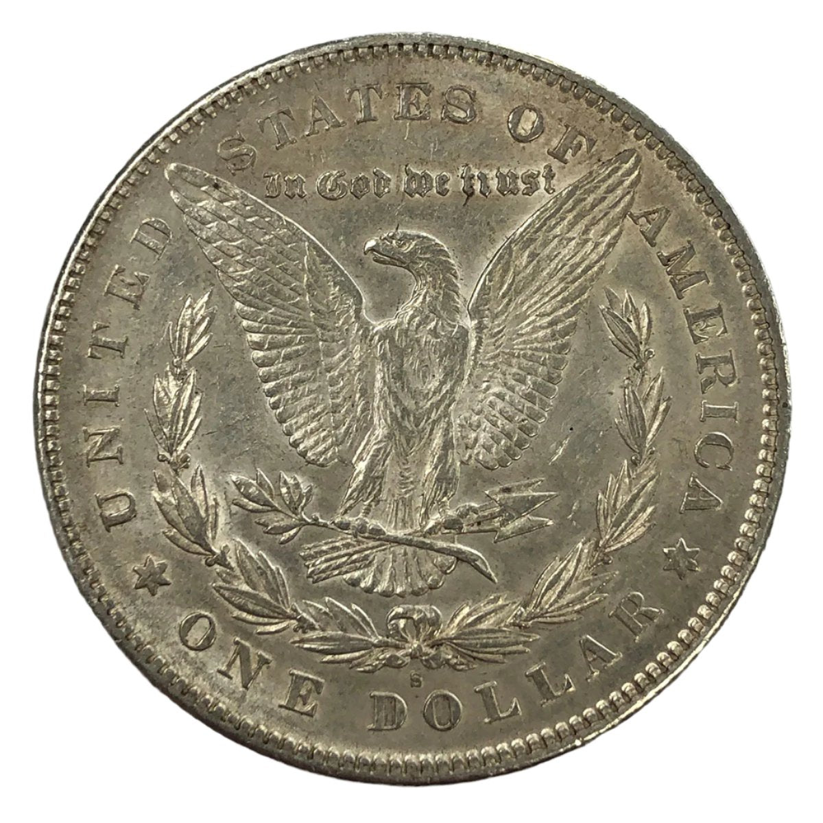 1878-S Morgan Silver Dollar (AU Details)