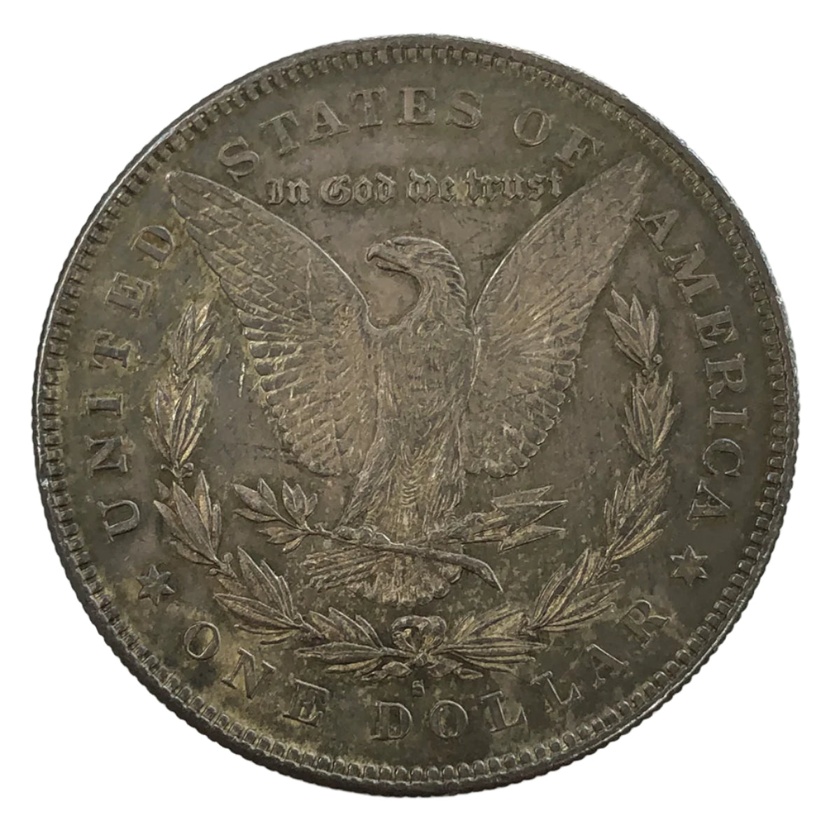 1878-S Morgan Silver Dollar (AU) (Toned)