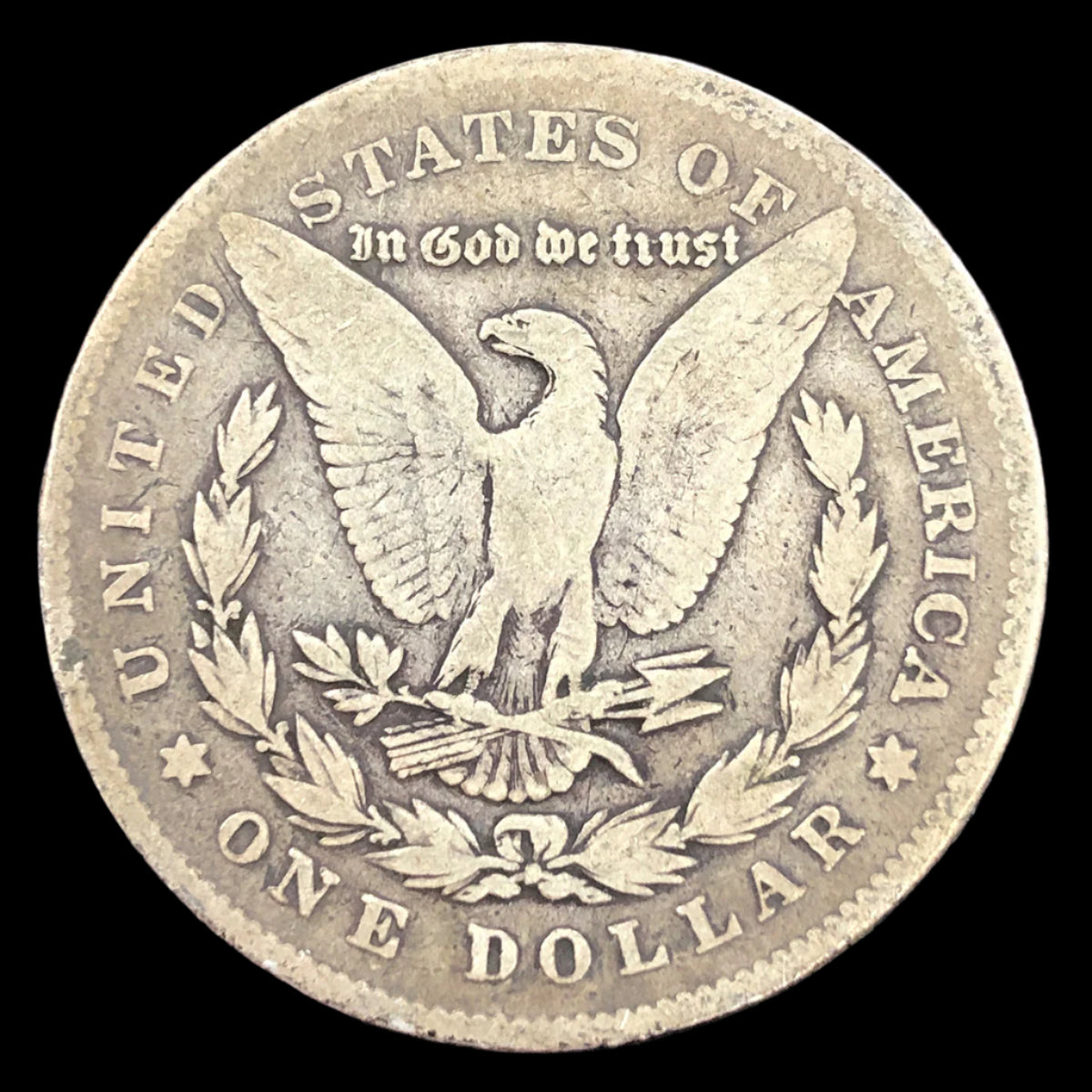 1878 7 Tail Feather Morgan Silver Dollar (VG)