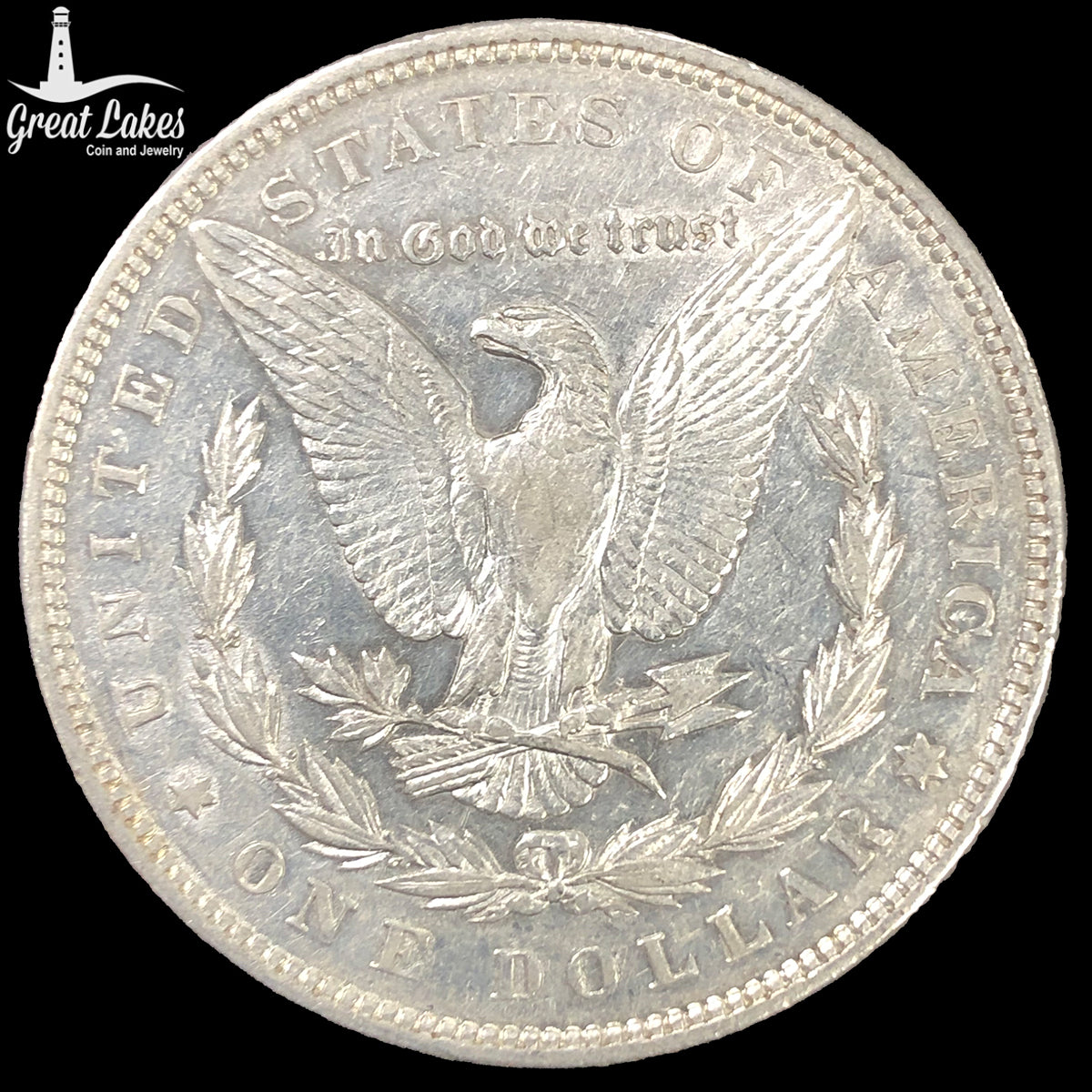 1878 7 Tail Feather Morgan Silver Dollar (XF Details)