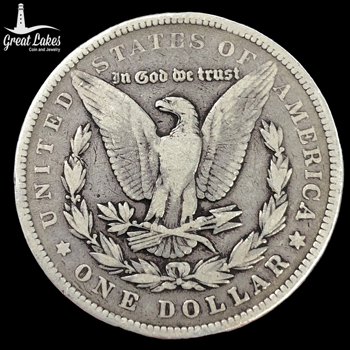 1878 7 Tail Feathers Morgan Silver Dollar (F)