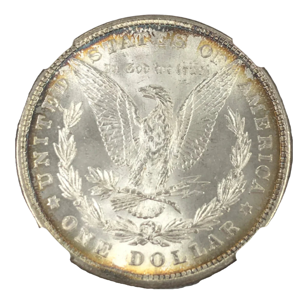 1878 8 Tail Feather Morgan Silver Dollar NGC MS61