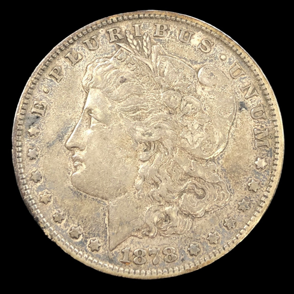 1878 8 Tail Feathers Morgan Silver Dollar (XF)