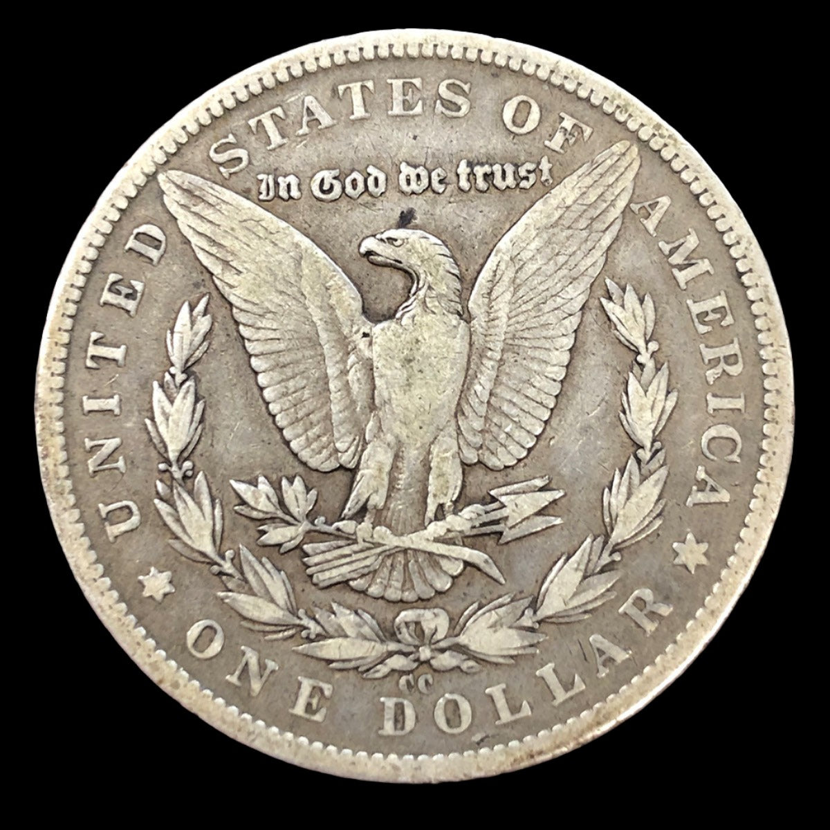 1879-CC Morgan Silver Dollar (F / VF)