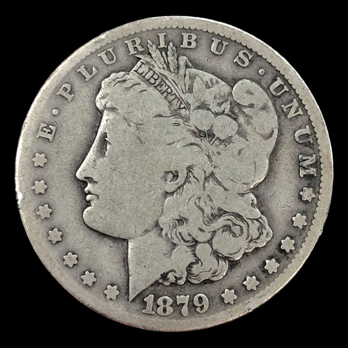 1879-CC Morgan Silver Dollar (G Details)