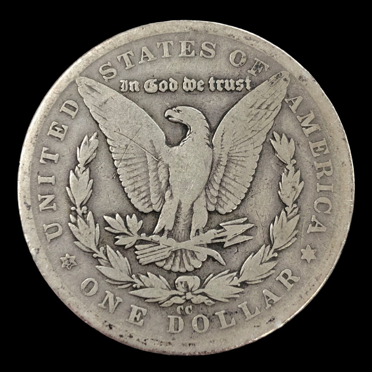 1879-CC Morgan Silver Dollar (G Details)
