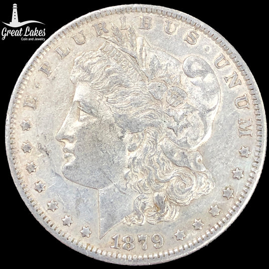 1879-O Morgan Silver Dollar (XF)