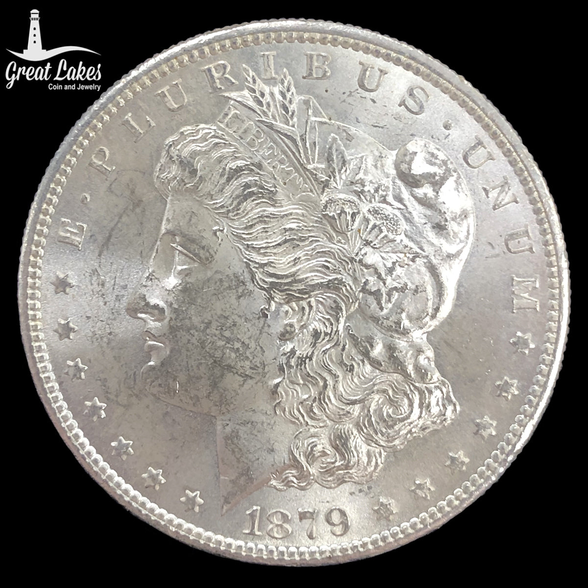 1879-S Morgan Silver Dollar (BU)