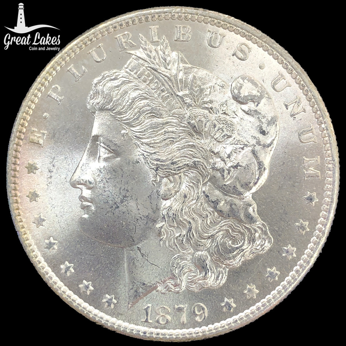 1879-S Reverse of 79 Morgan Silver Dollar (BU)