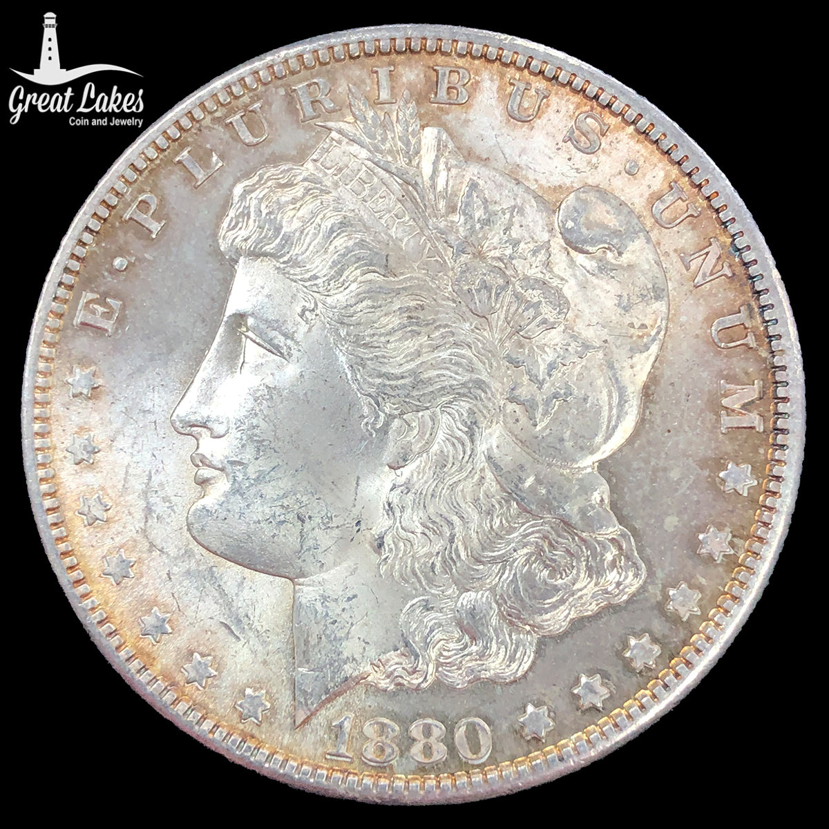 1880-S Morgan Silver Dollar (BU)