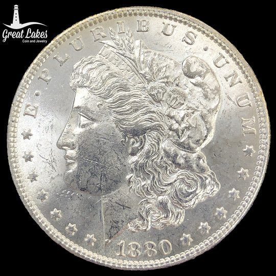 1880 Morgan Silver Dollar (BU)