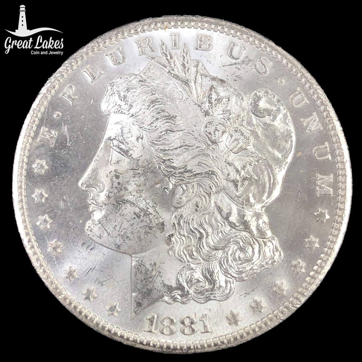 1881-CC GSA Morgan Silver Dollar (With Box & CoA)