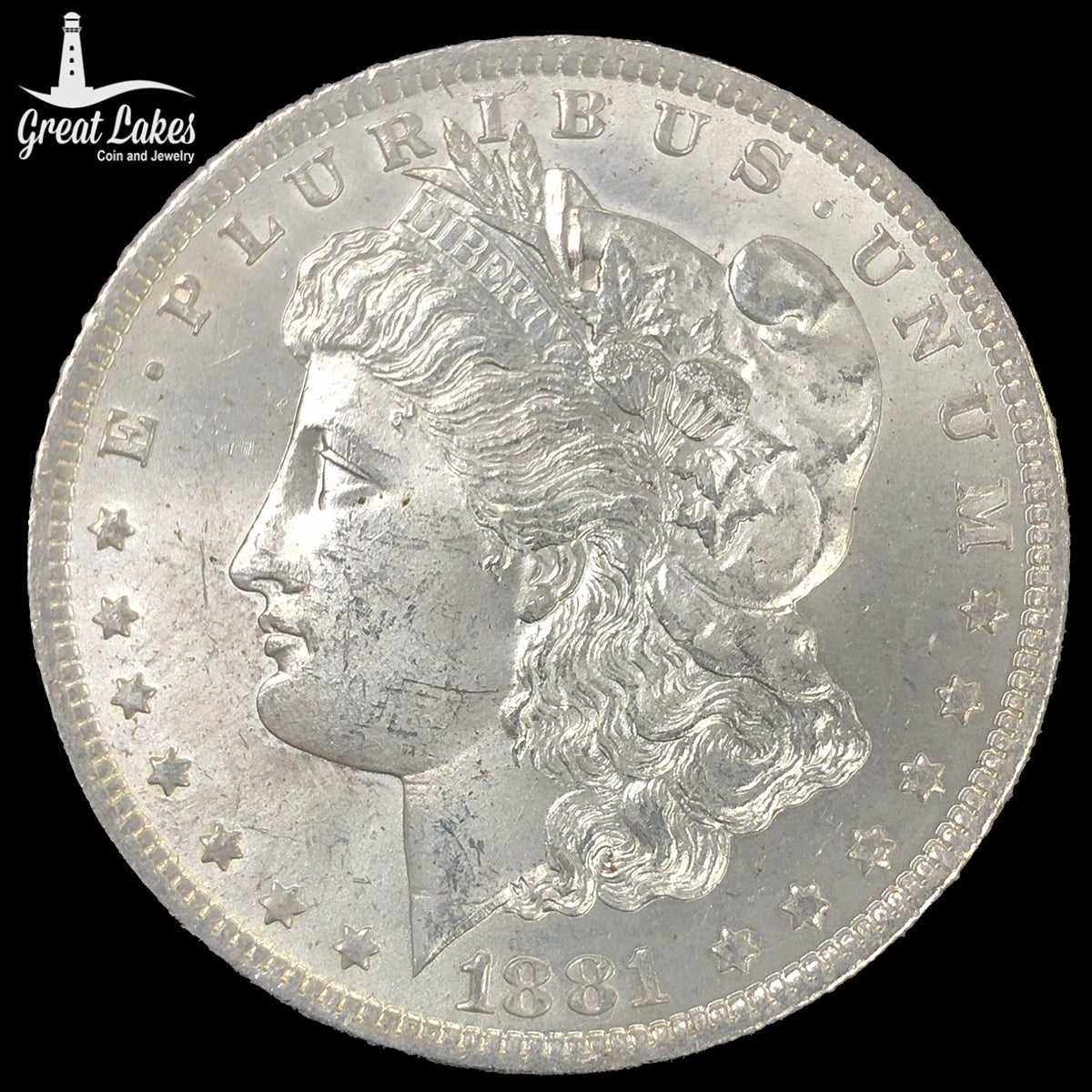 1881-O Morgan Silver Dollar (BU)
