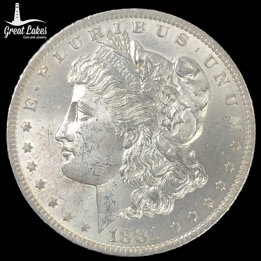1881-O Morgan Silver Dollar (BU)