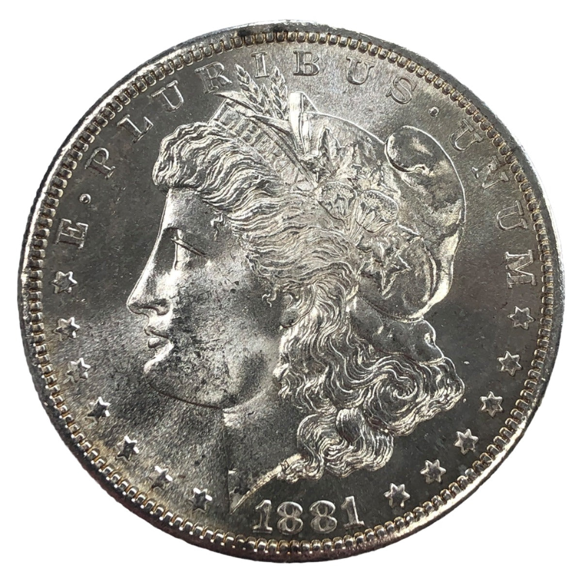 1881-S Morgan Silver Dollar (BU)