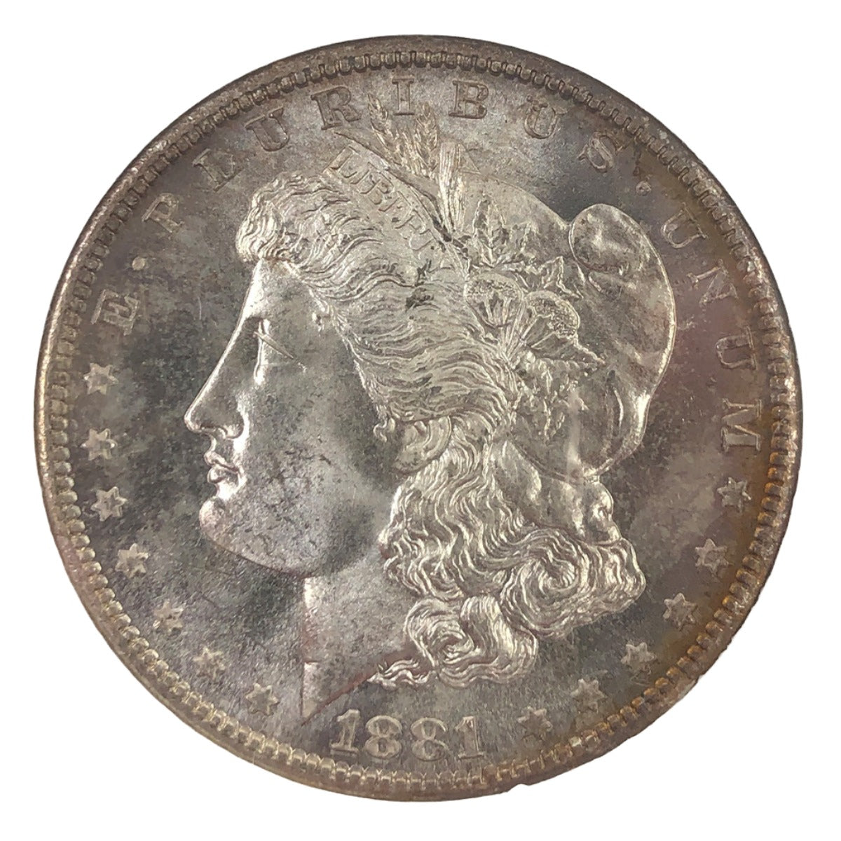 1881-S Morgan Silver Dollar PCI MS65