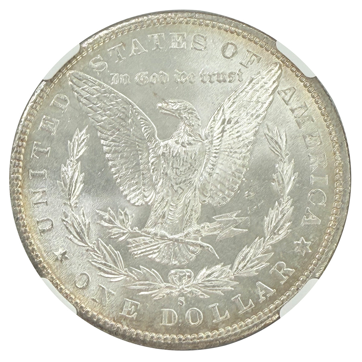 1881-S Morgan Silver Dollar NGC MS62