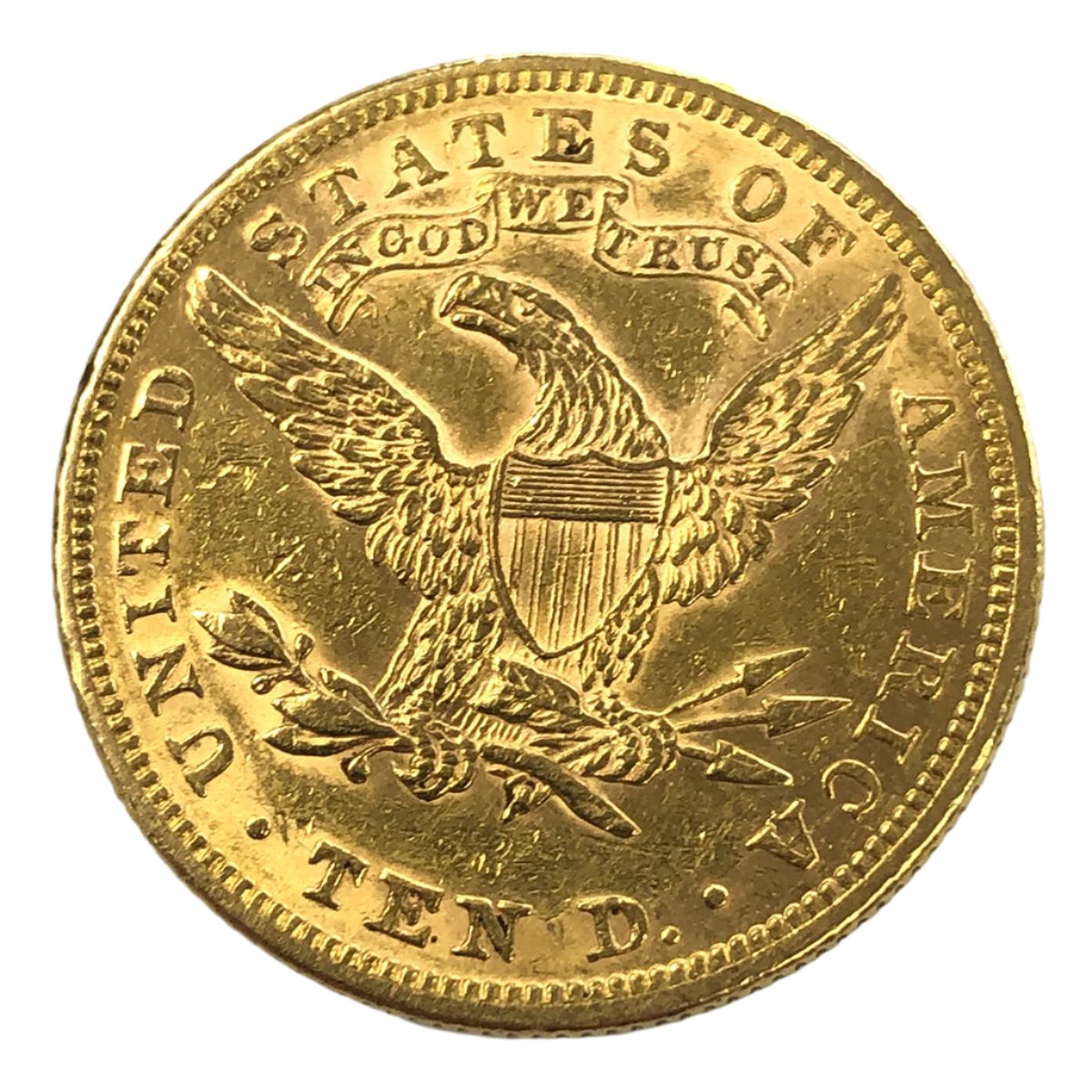 1881 $10 Liberty Gold Eagle (Low Premium)