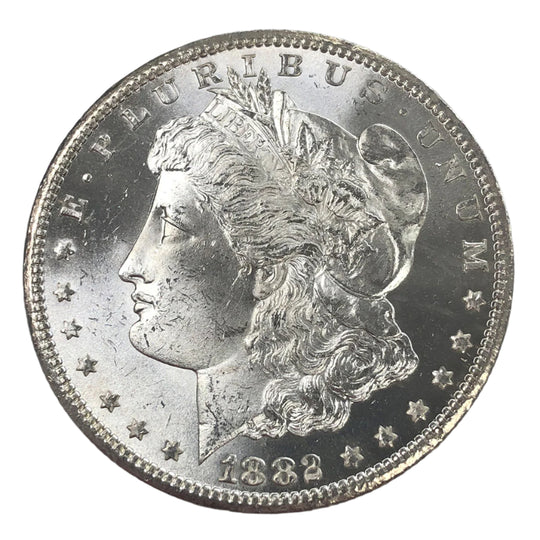 1882-CC Morgan Silver Dollar (BU)
