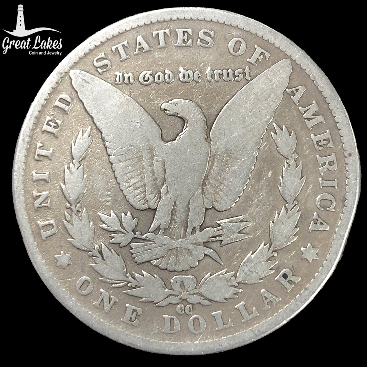 1882-CC Morgan Silver Dollar (G Details)