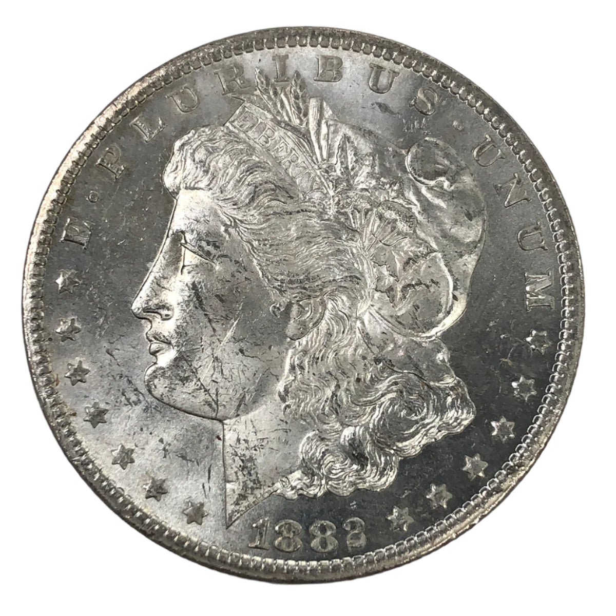 1882-CC Morgan Silver Dollar (BU)