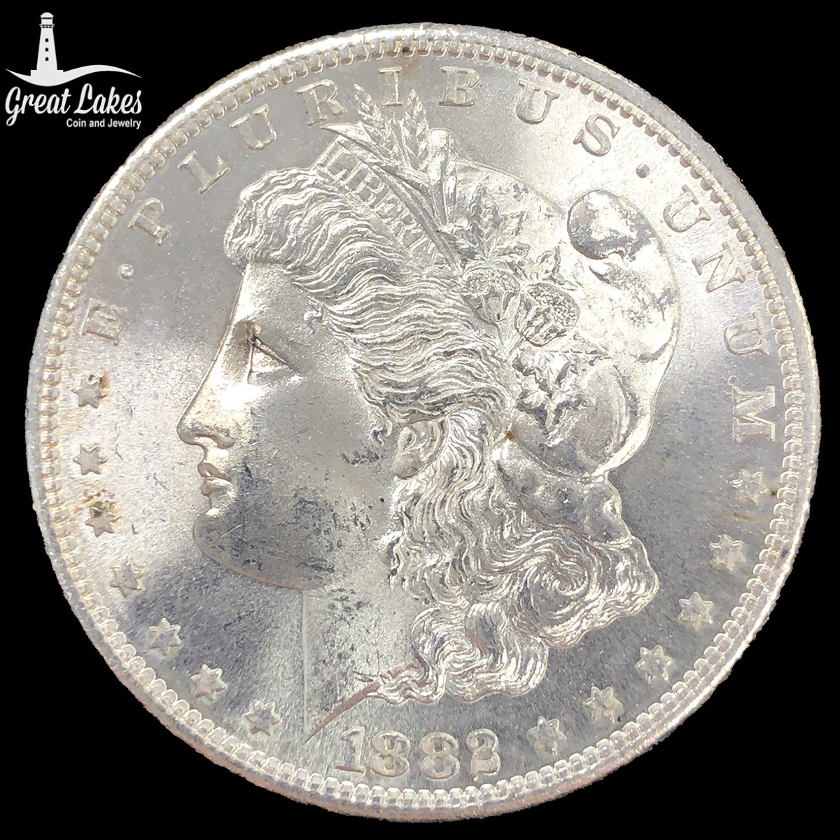 1882-S Morgan Silver Dollar (BU)