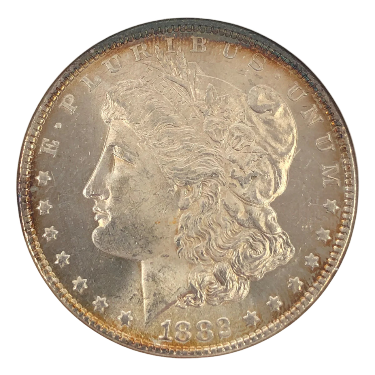 1882 Morgan Silver Dollar ANACS MS63