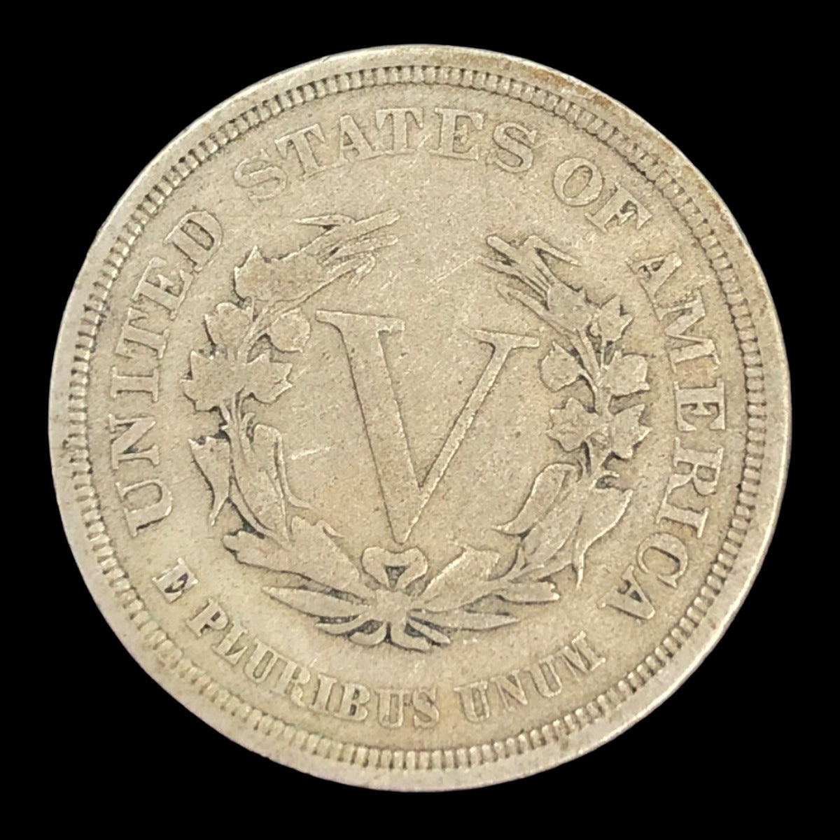 1883 No Cents Liberty Head Nickel (F)