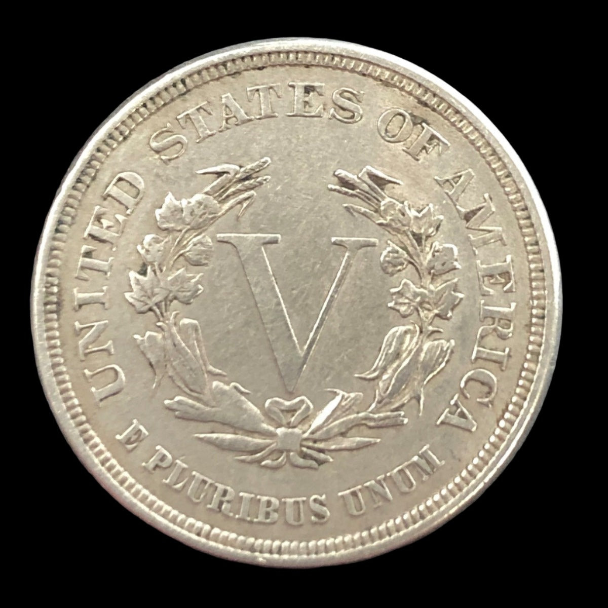 1883 No Cents Liberty Head Nickel (XF Details)