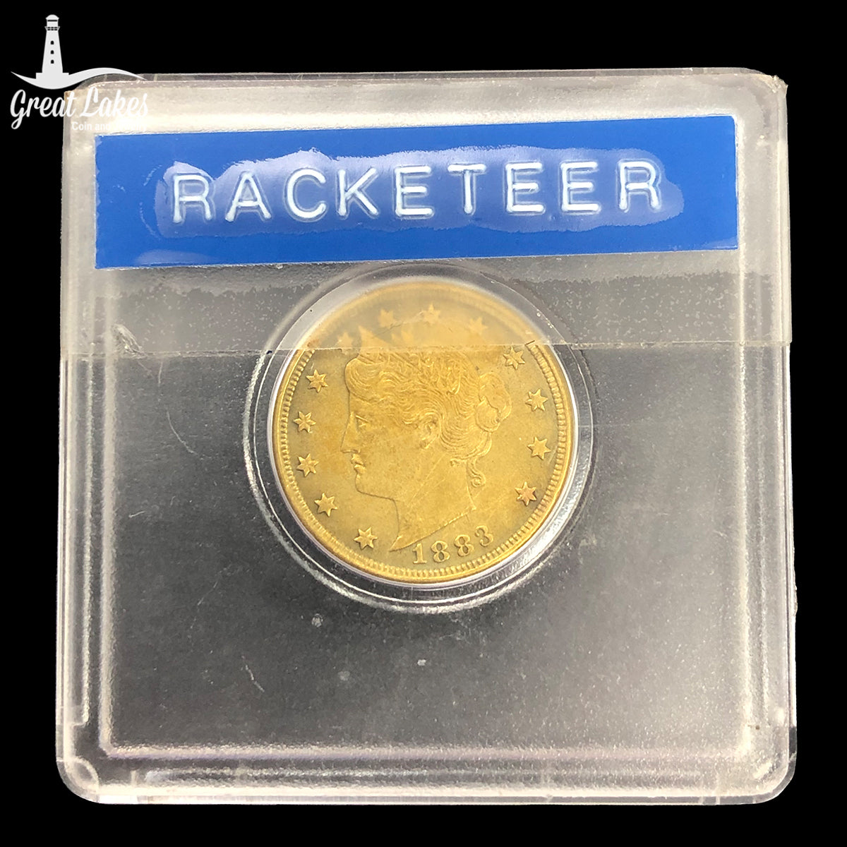 1883 No Cents “Racketeer” Nickel XF Details