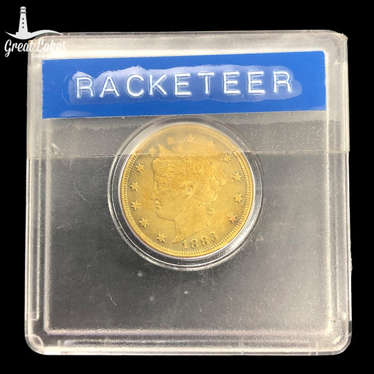 1883 No Cents “Racketeer” Nickel XF Details